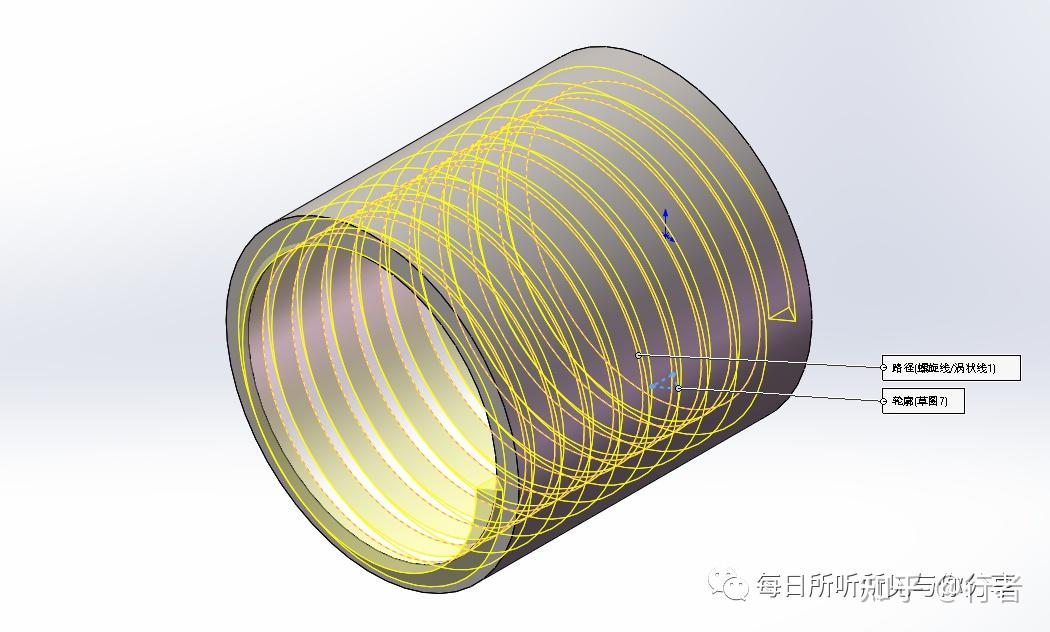 solidworks螺紋