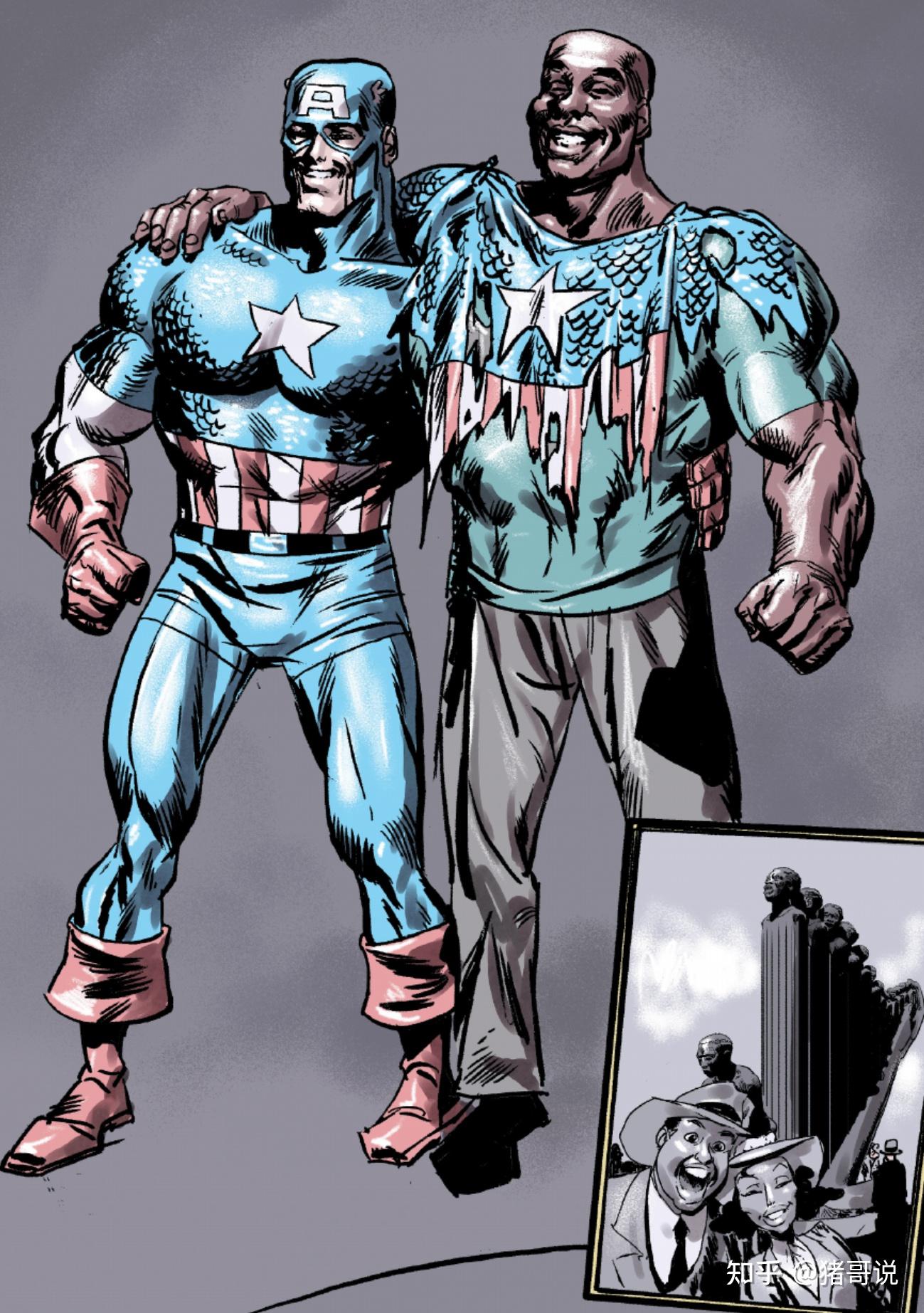 漫威的第一代黑人美国队长《猎鹰与寒冬战士》以赛亚布拉德利介绍