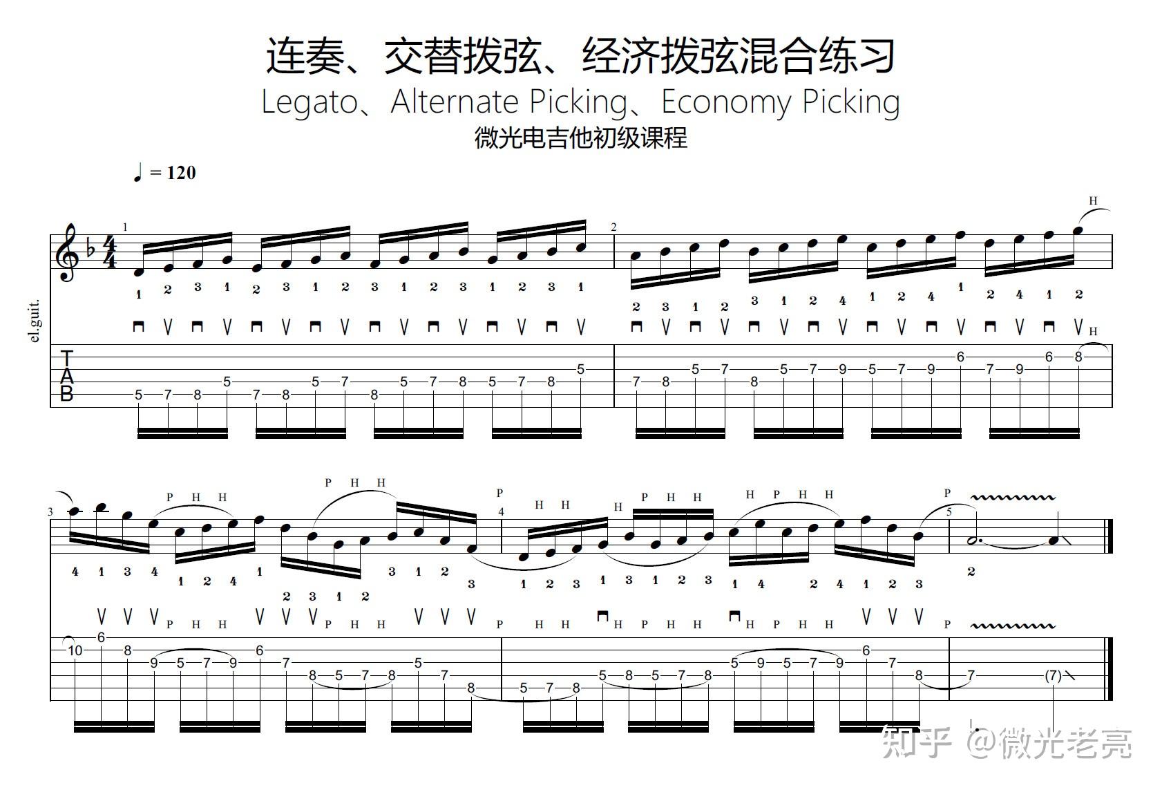 電吉他連奏legato技巧進階之路