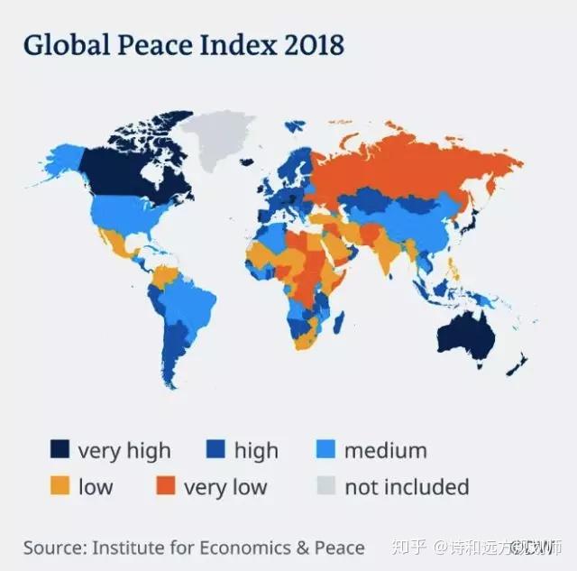 《2018年全球和平指数》爱尔兰排名前十!