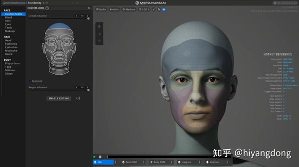 数字人 | UE5 Mesh To MetaHuman功能 - 知乎