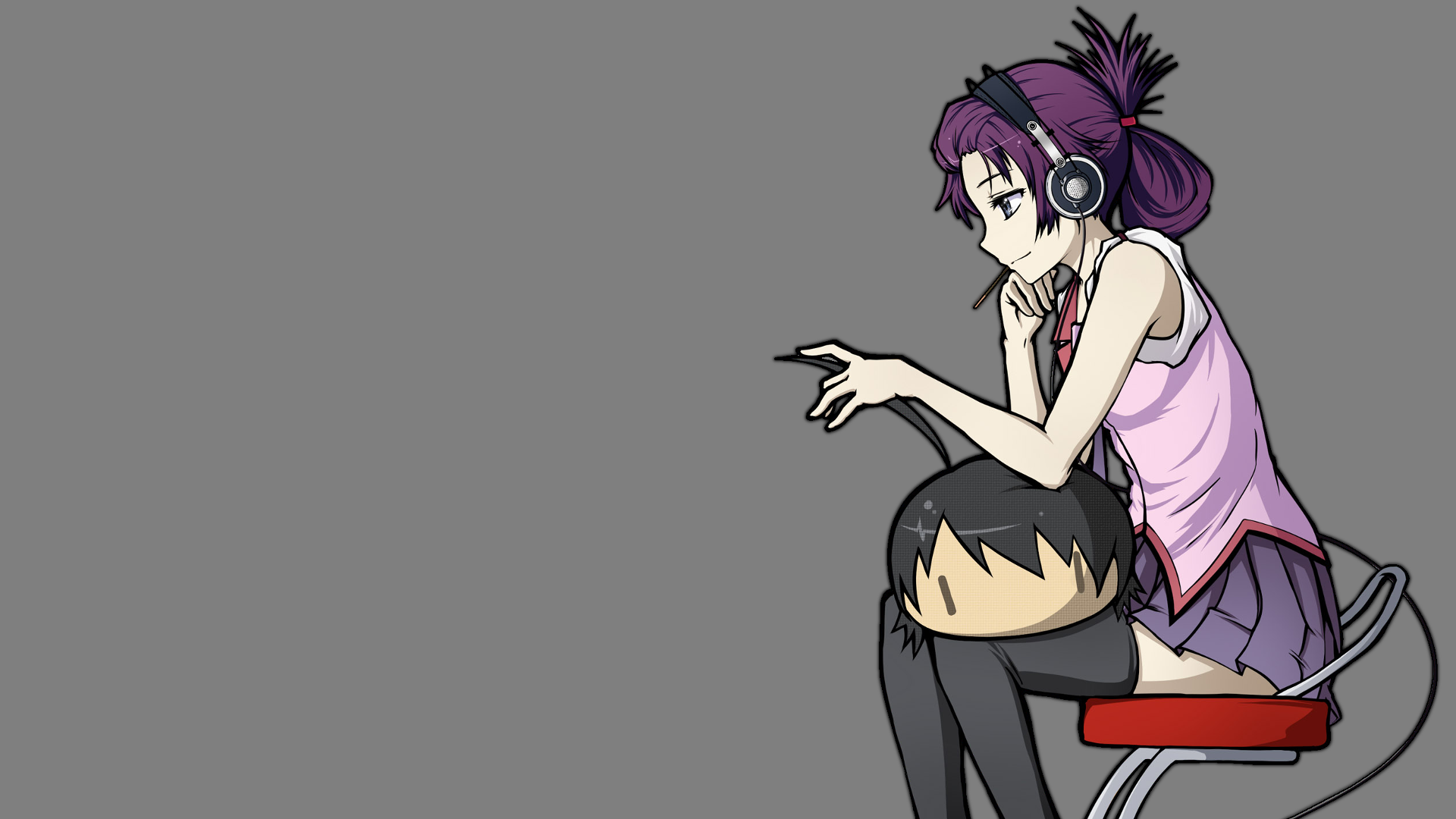 化物语丨战场原黑仪精选电脑壁纸丨高清壁纸丨超清壁纸丨手机动漫壁纸