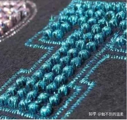 服装绣花工艺细节 - 知乎
