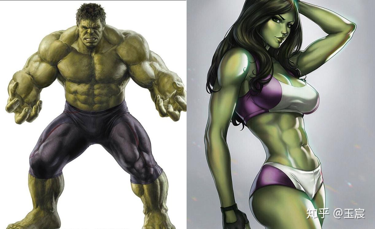 浩克/女浩克能力也和金刚狼几乎一样,就是手上的钢爪少了一根,脚趾头