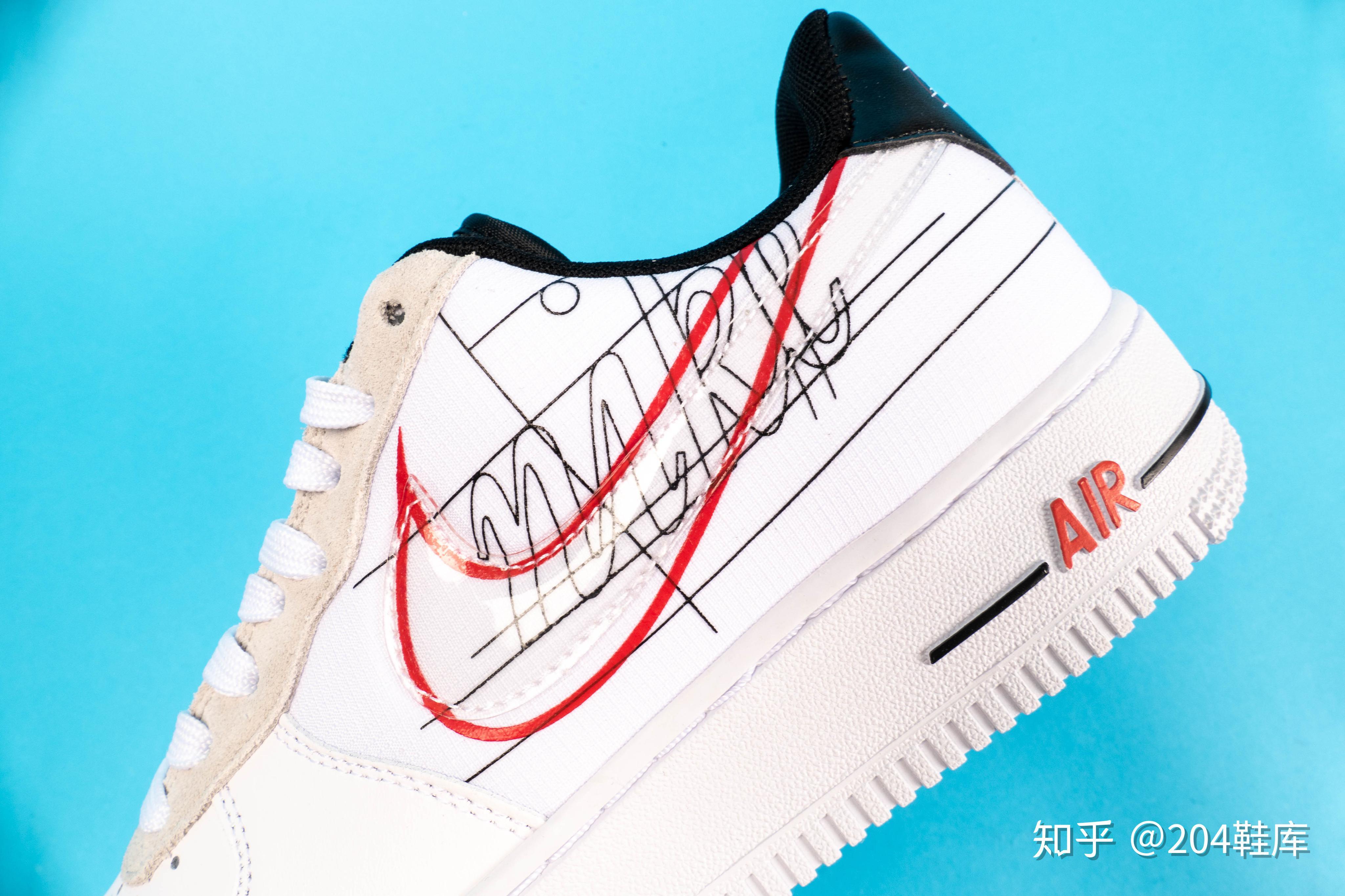 手稿 air force 1 空军一号 204鞋库