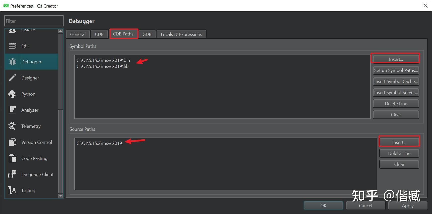 Vs2022 and qtcreator10 qt5 15 