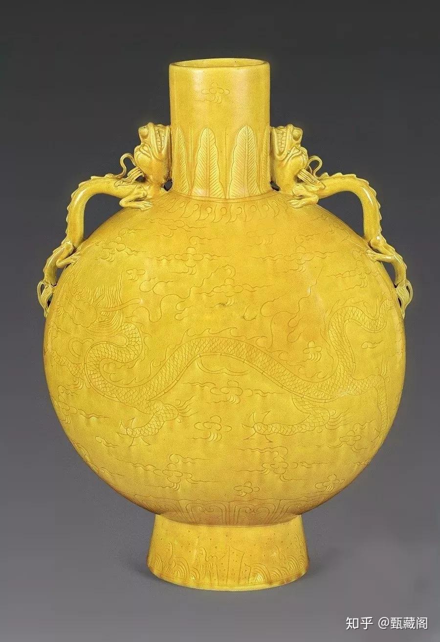收藏鉴赏】解读好皇帝明弘治皇帝黄釉瓷器- 知乎