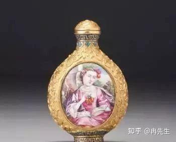 清代鼻烟壶值多少钱，铜胎画珐琅彩鼻烟壶，各个顶级拍卖行成交价格一览