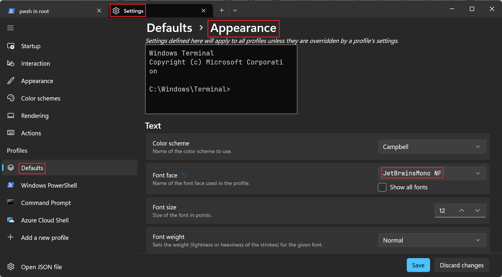  powershell powerline 