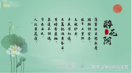 520叫人怎能不相思醉花阴里的诗意深情