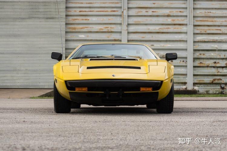 玛莎拉蒂merak是70年代的传奇跑车