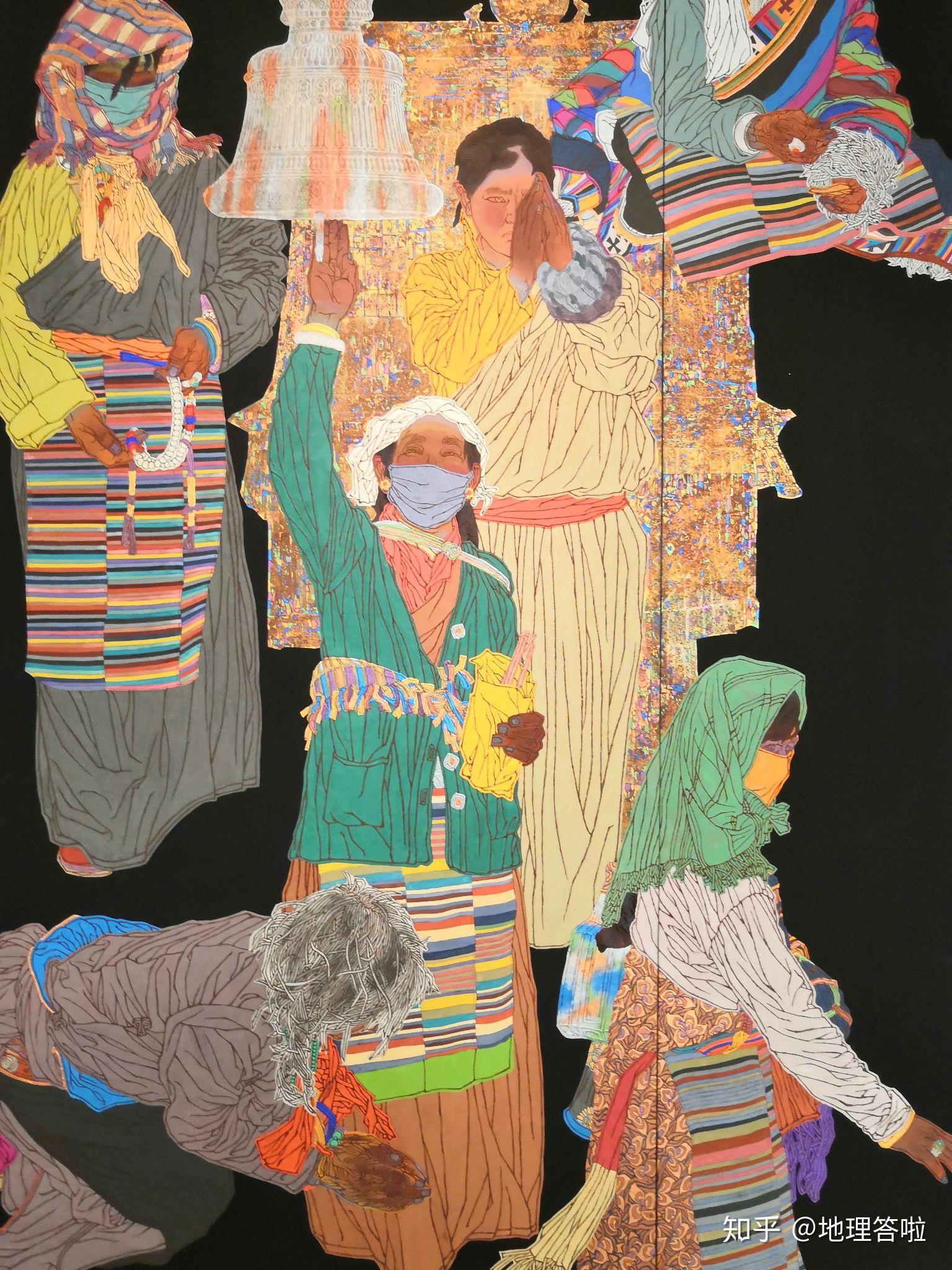 现代中国画中描绘的女性形象是什么样的