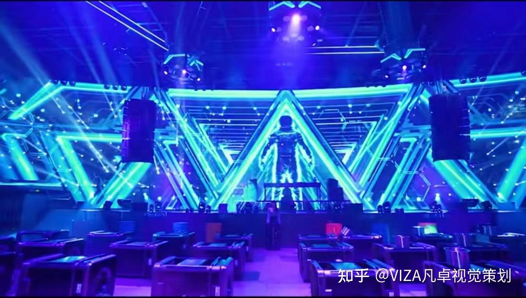 “沉浸式”酒吧,科技炫酷感太解压了 - 知乎
