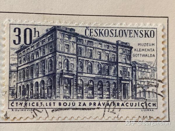 雕版邮票之美—小国捷克斯洛伐克- 知乎