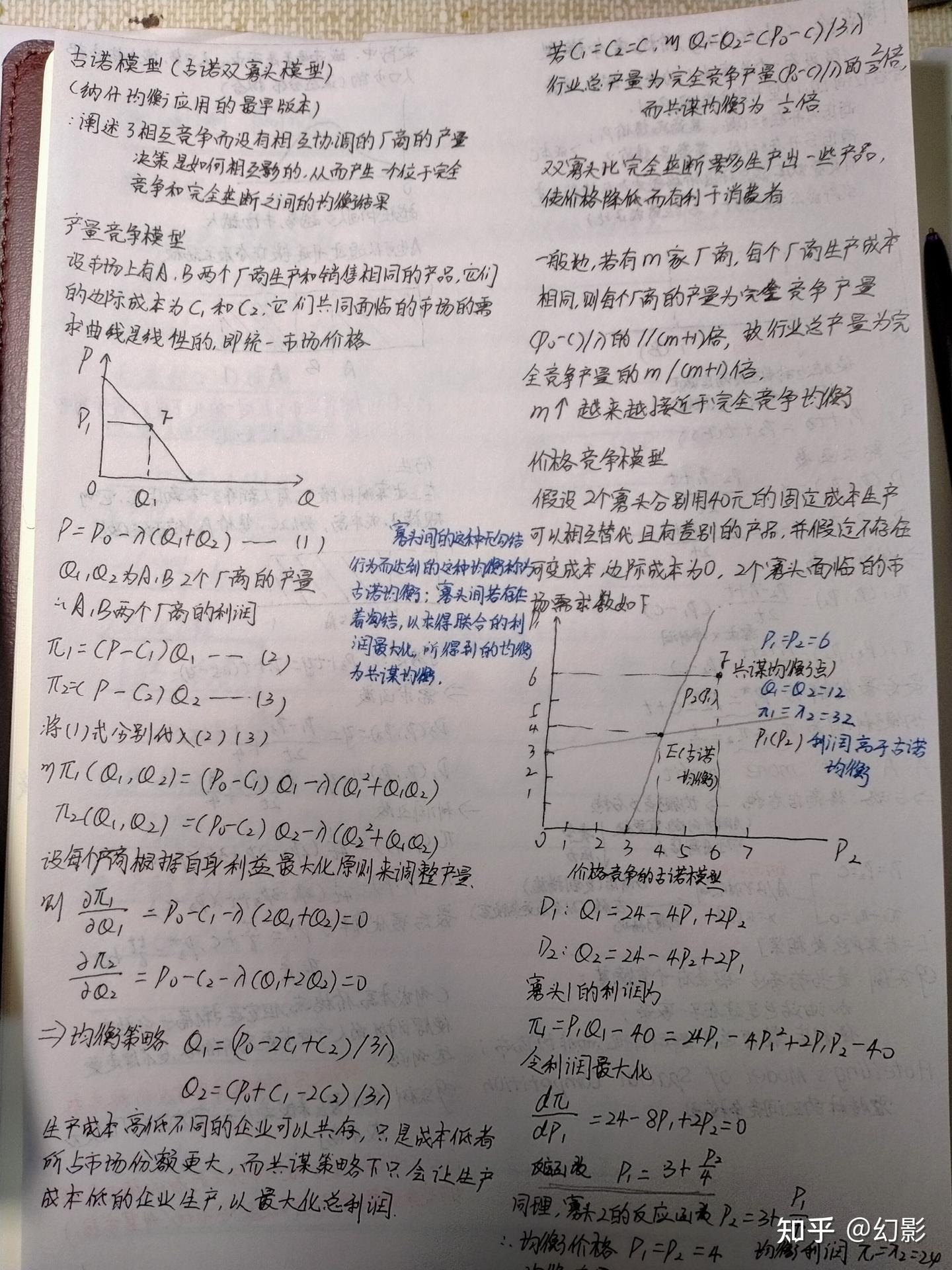 古诺模型（古诺双寡头模型） - 知乎