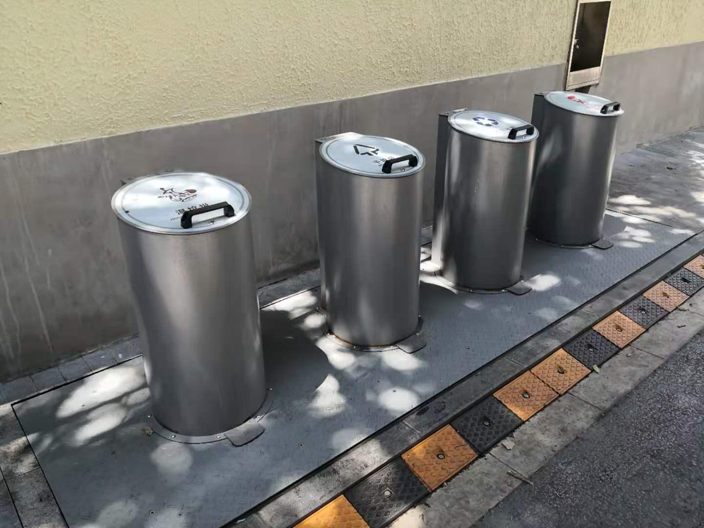 地埋式垃圾箱分类收集站生产厂家