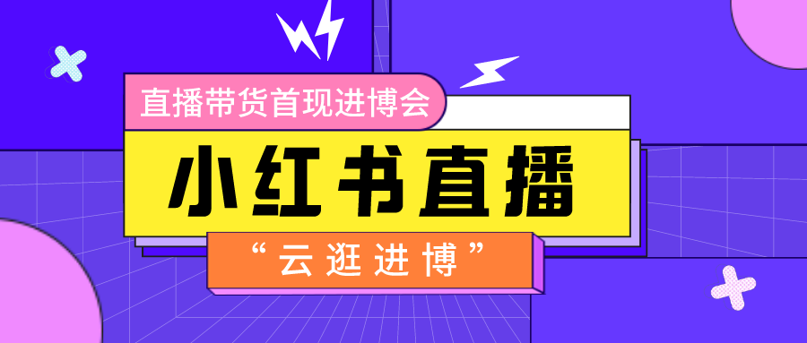 直播带货首现进博会展区小红书博主现场推荐口碑商品