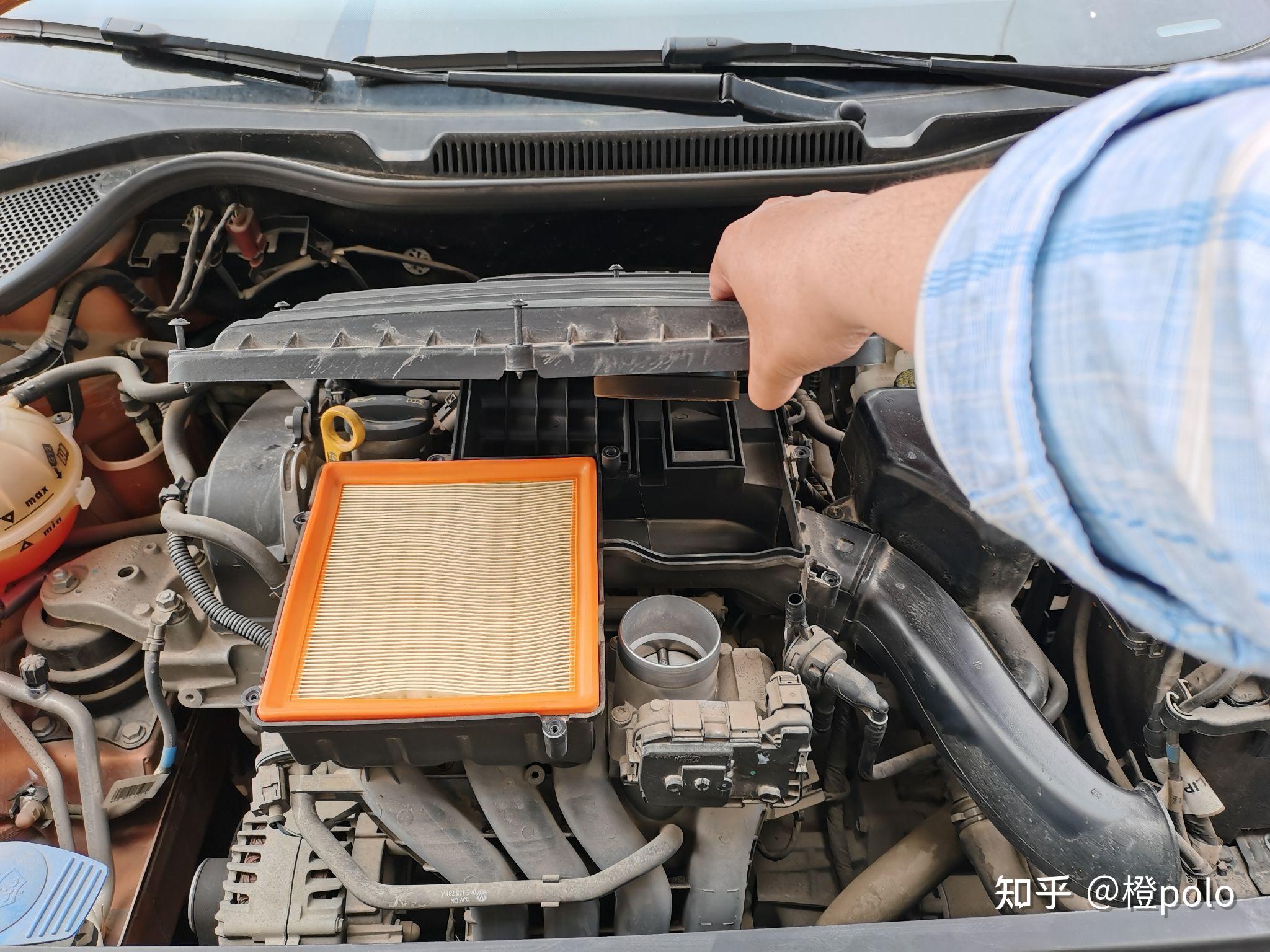 cross polo用车之拆卸空气滤芯 - 知乎