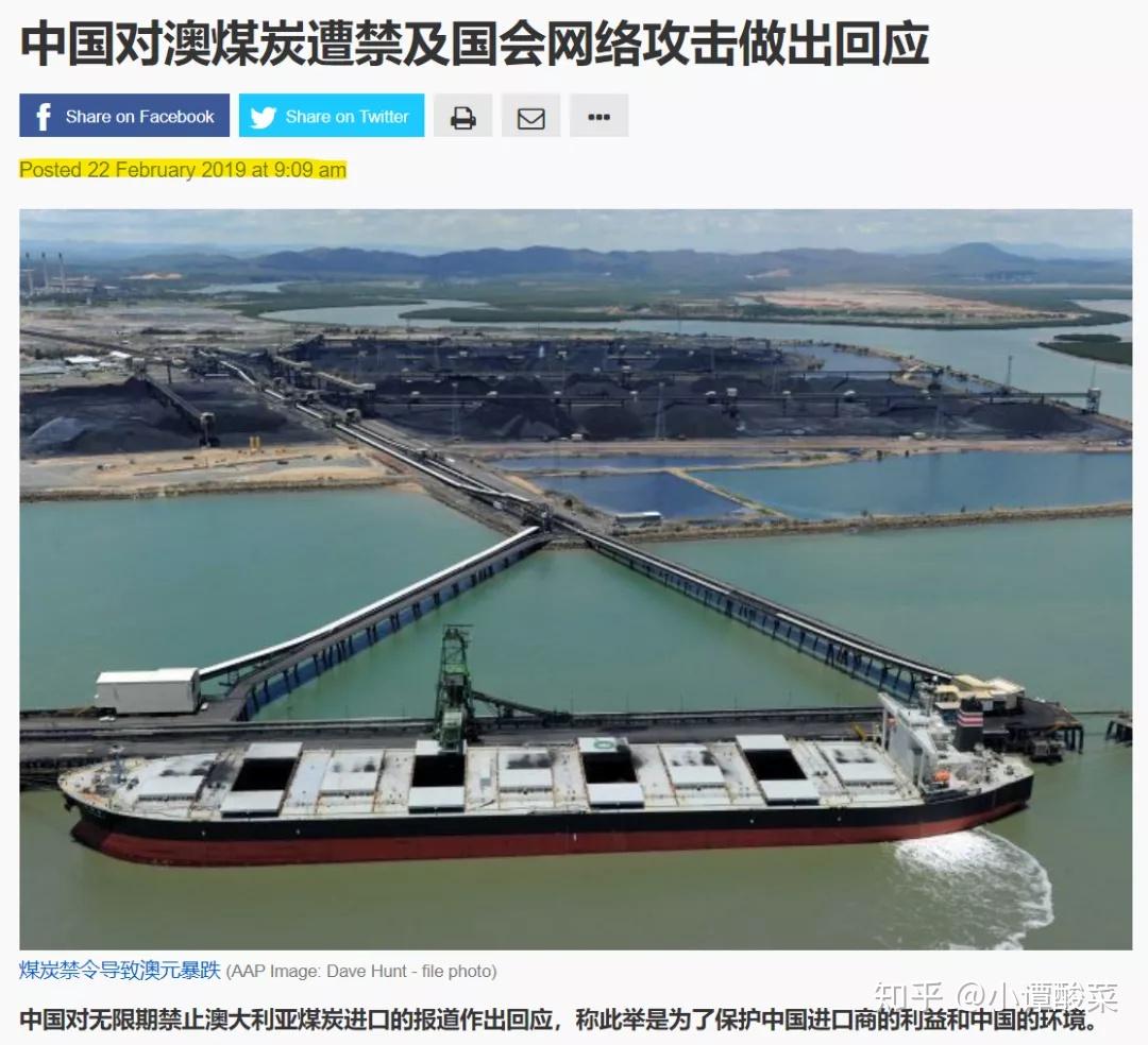 是的我们又双叒叕停止从澳洲进口煤炭了香蕉很大