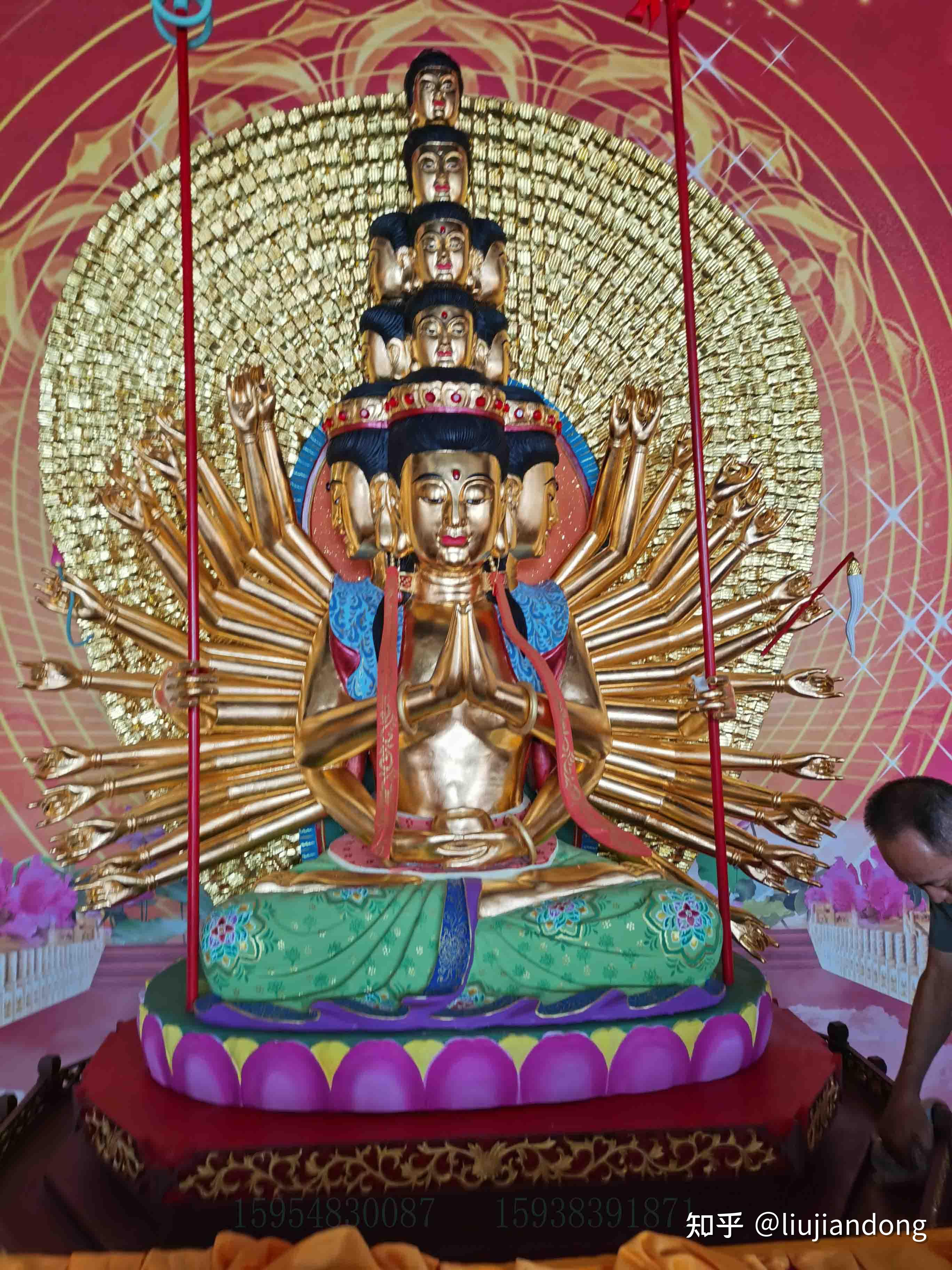 三皇画像家族供奉神像佛像壁画雕塑贴金箔 - 知乎