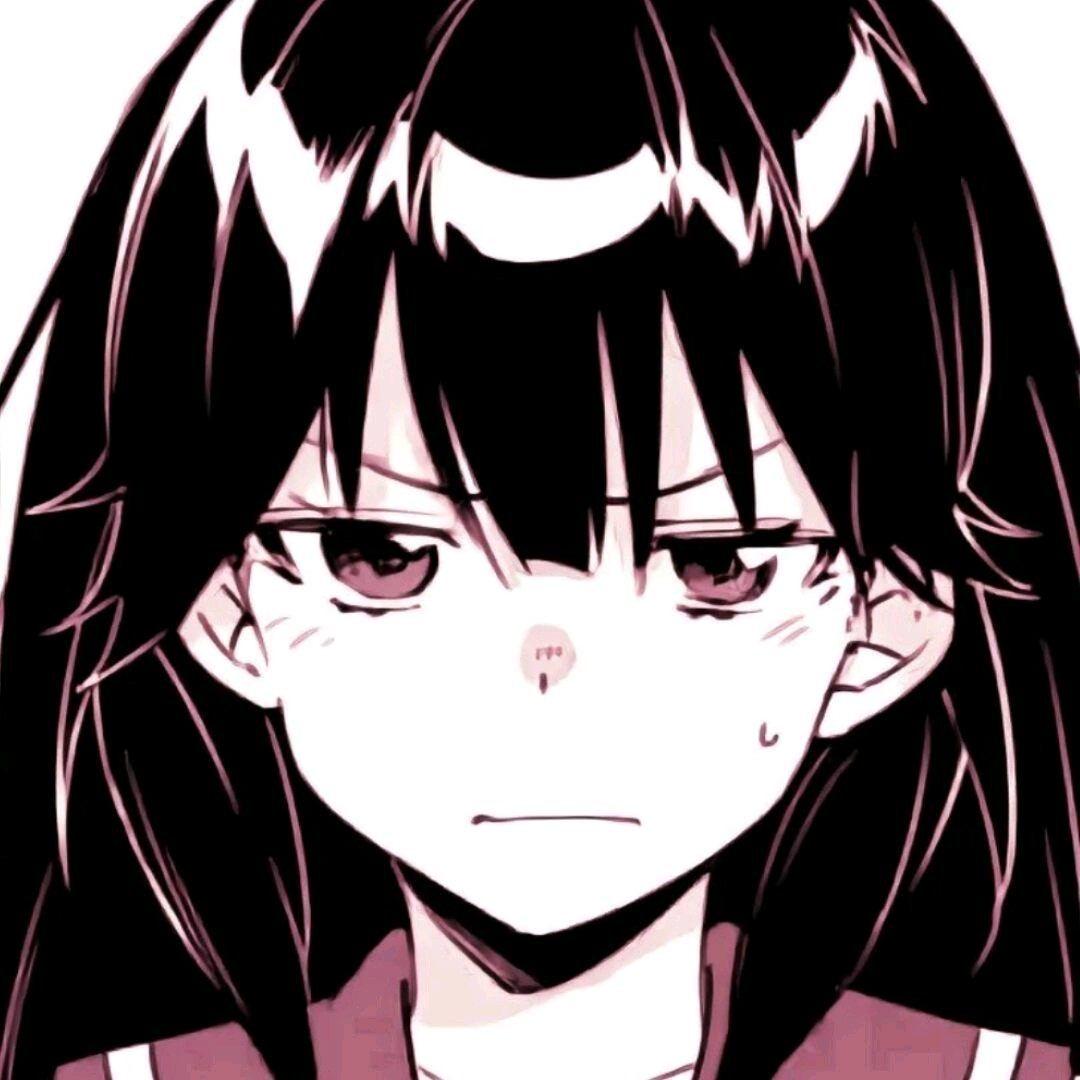 请问可以推荐一下动漫女头吗黑白或者彩色高冷一点酷一点或者冷漠的不