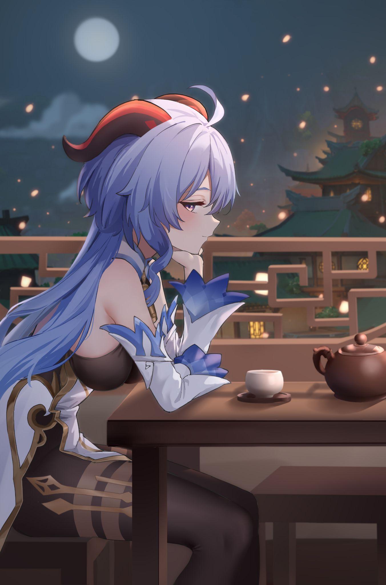 如何评价游戏原神中的甘雨二创图r18率达10以上