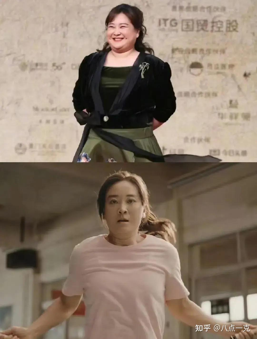 贾玲瘦身剪影大曝光侧面又薄又瘦如同纸片人网友直呼小心翻车