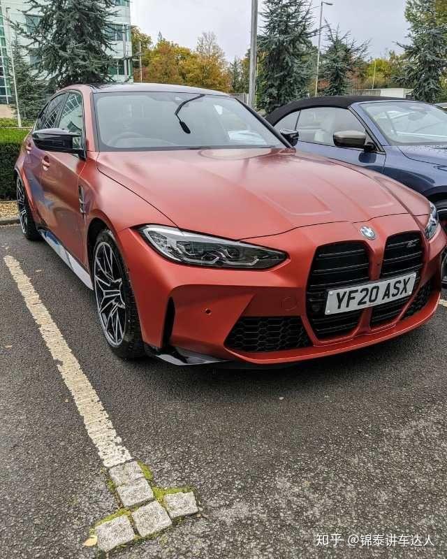 全新bmwm3雷霆版磨砂橙