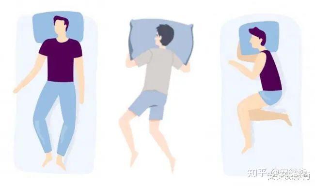 侧睡、仰睡、趴睡对健康有什么影响? 有科学佐证的睡姿分析与实用建 - 知乎