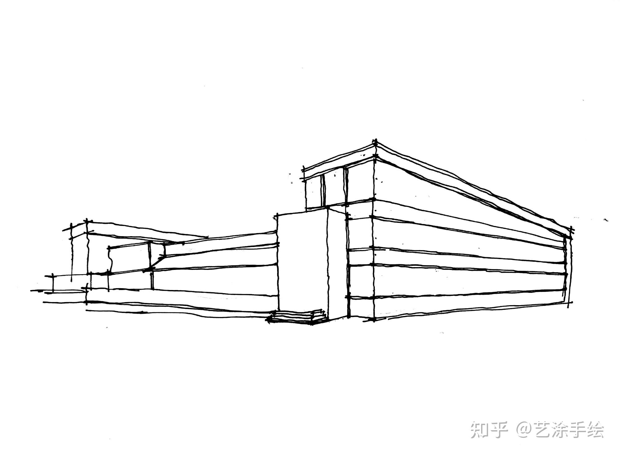 《建筑手绘》——巴黎瑞士学生宿舍