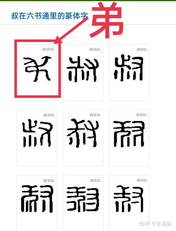 “叔”字甲骨文、金文象形原型 - 知乎