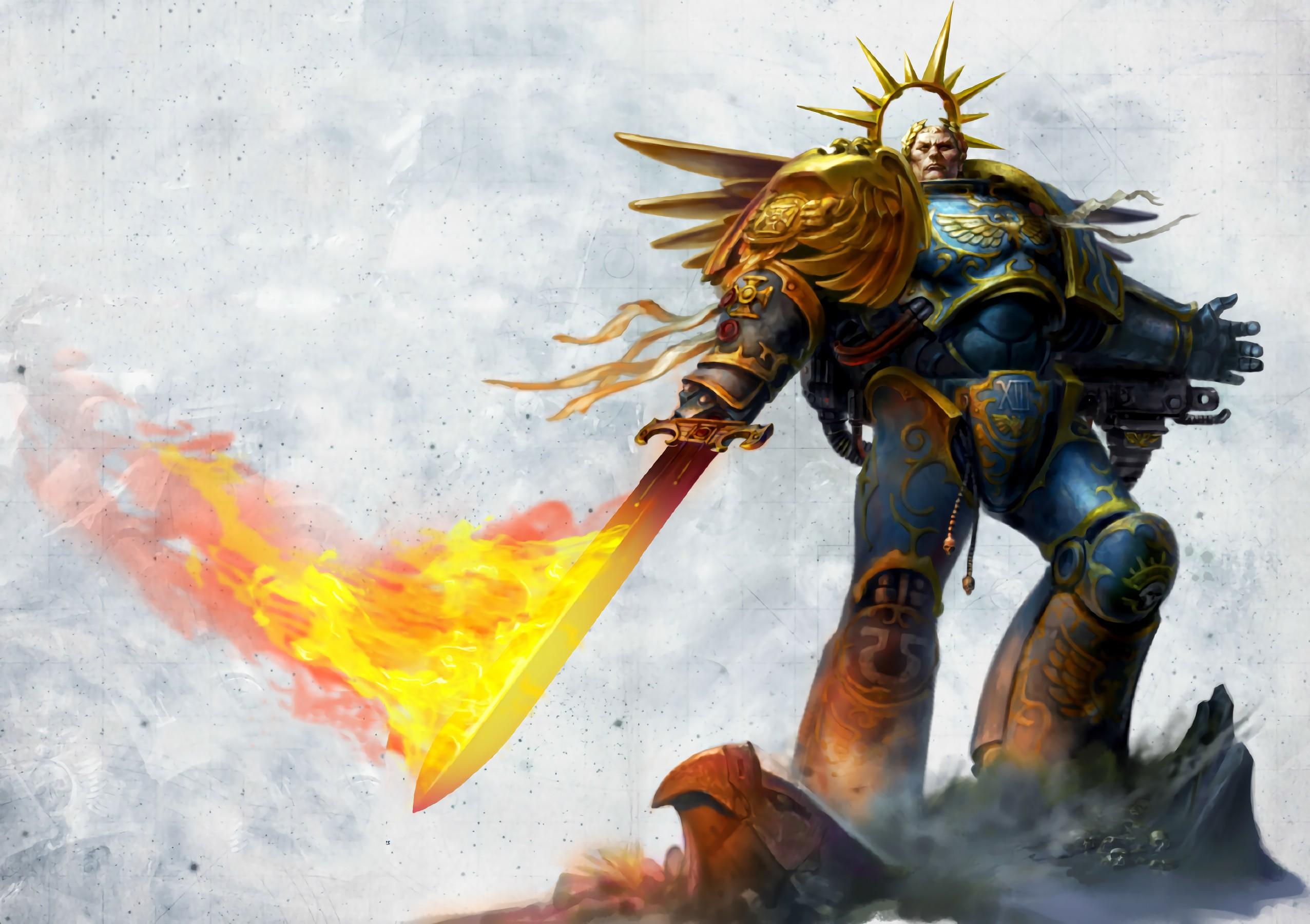 《黑暗帝国》中就有明确关于基里曼经过整整百年的不屈远征,战争进入