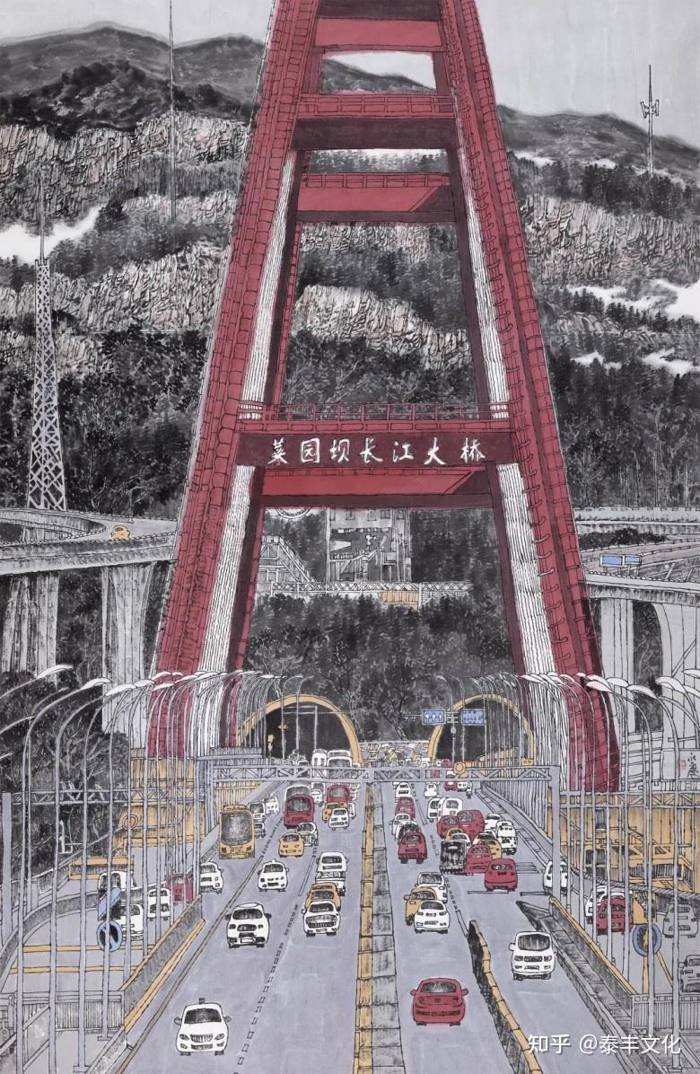 学院国画系毕业后,就告别了稳定,舒适的工作,南下杭州,广州等城市打工