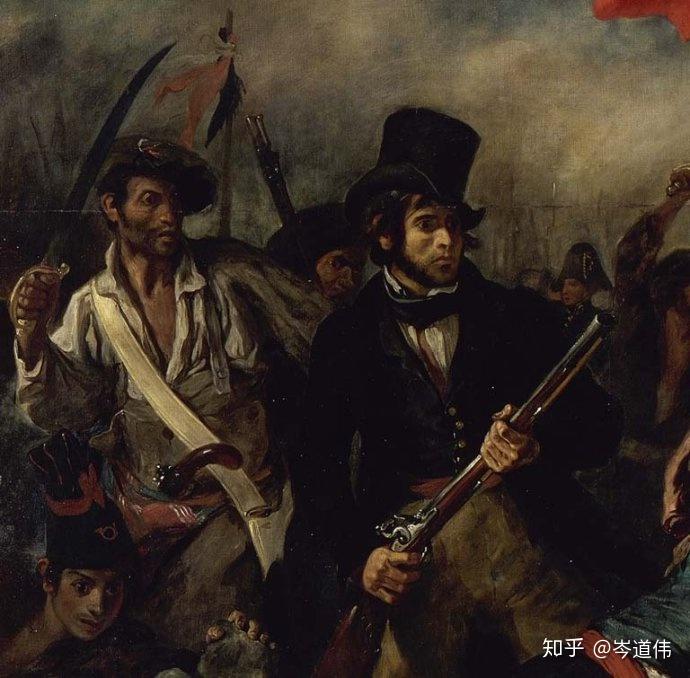 大观园丨画家岑道伟解析世界名画德拉克罗瓦自由引导人民