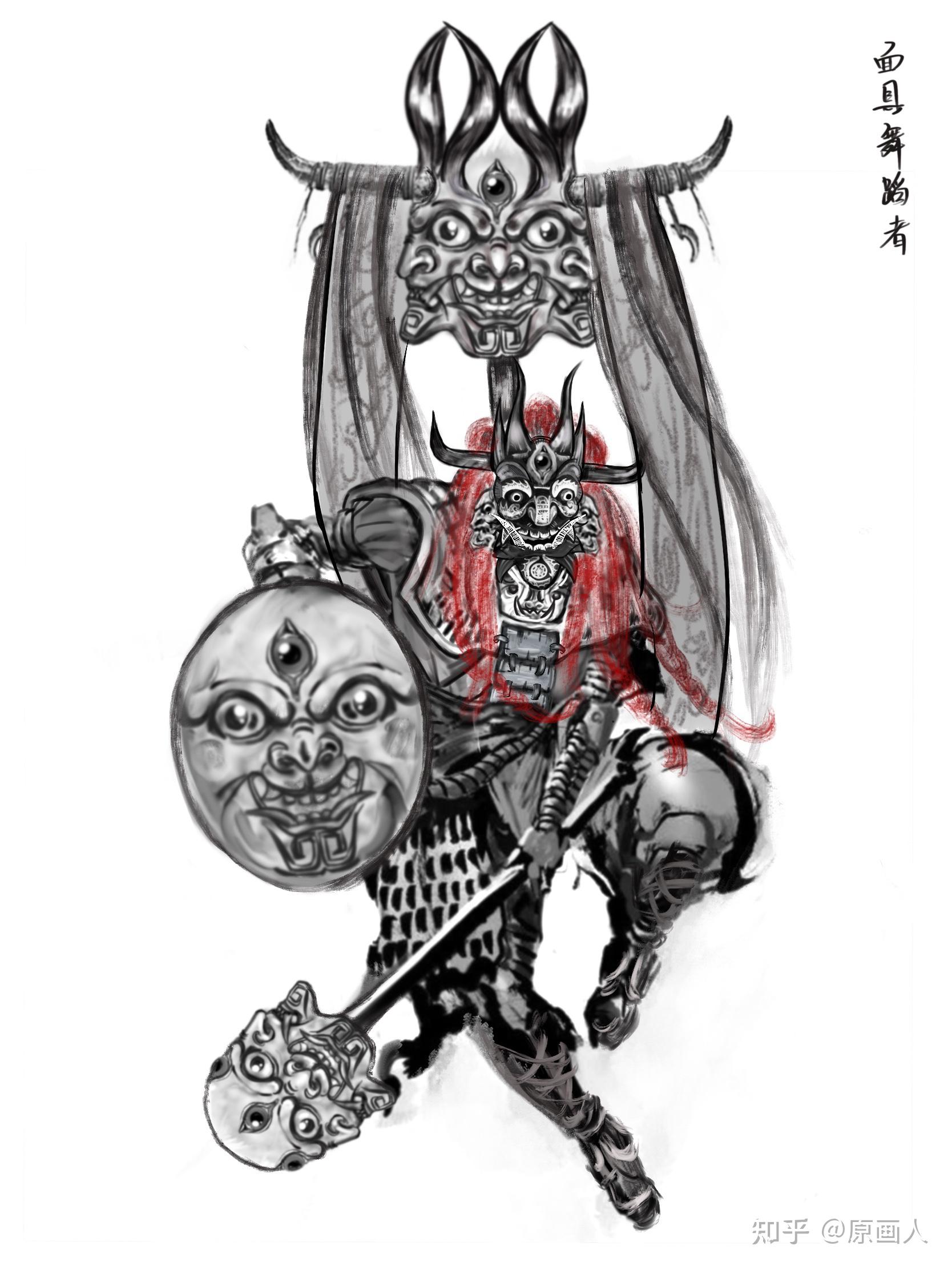 原画人行业爆料丨华语电影首个类人cg角色赤发鬼刺杀小说家的美术设定