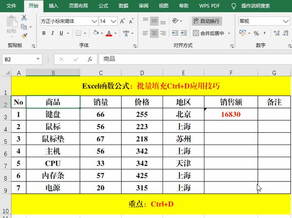 还在用Ctrl+C、Ctrl+V复制粘贴，那就真的Out了，不妨试试Ctrl+D(ctrl复制粘贴)