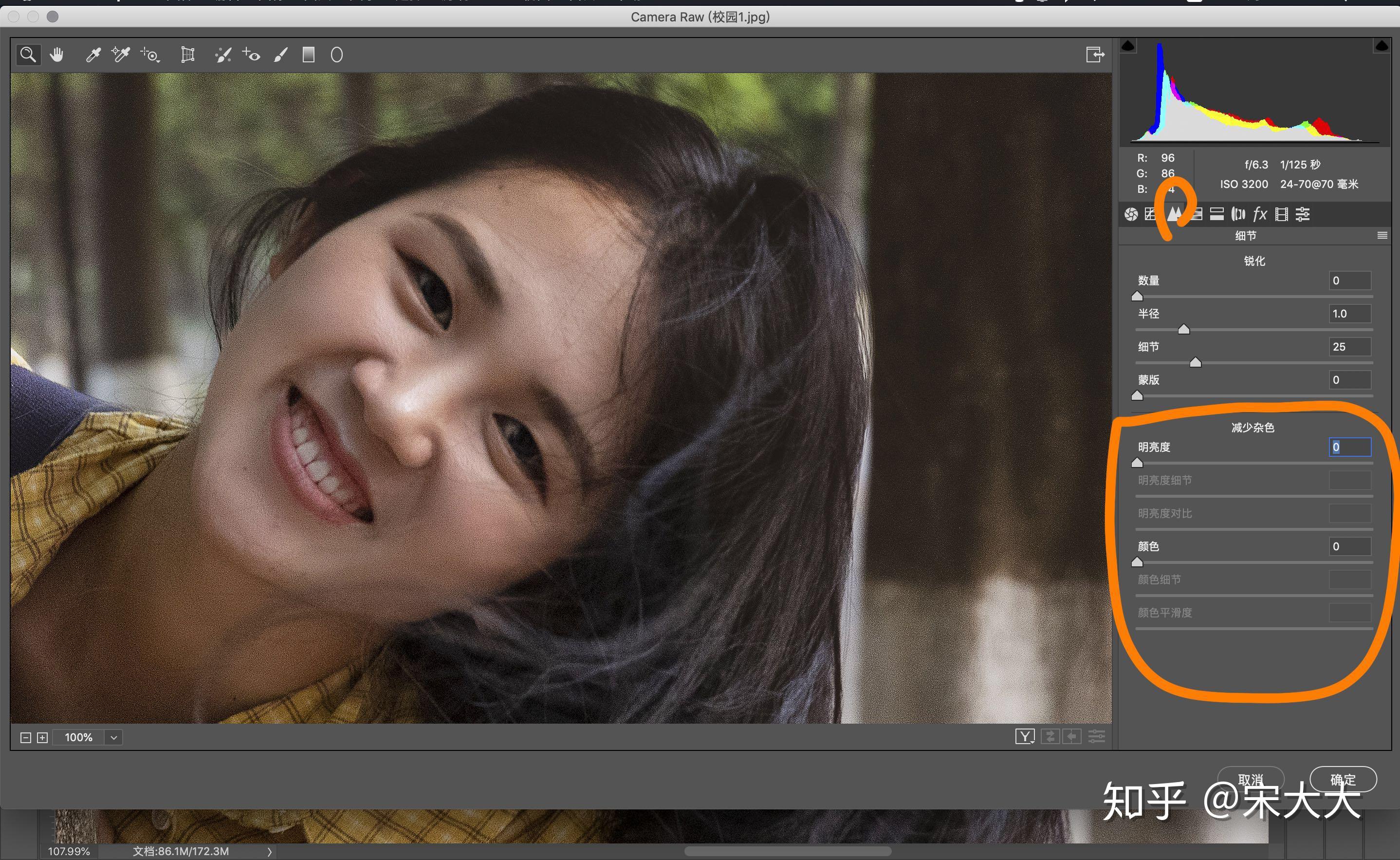 照片后期降噪插件cameraraw