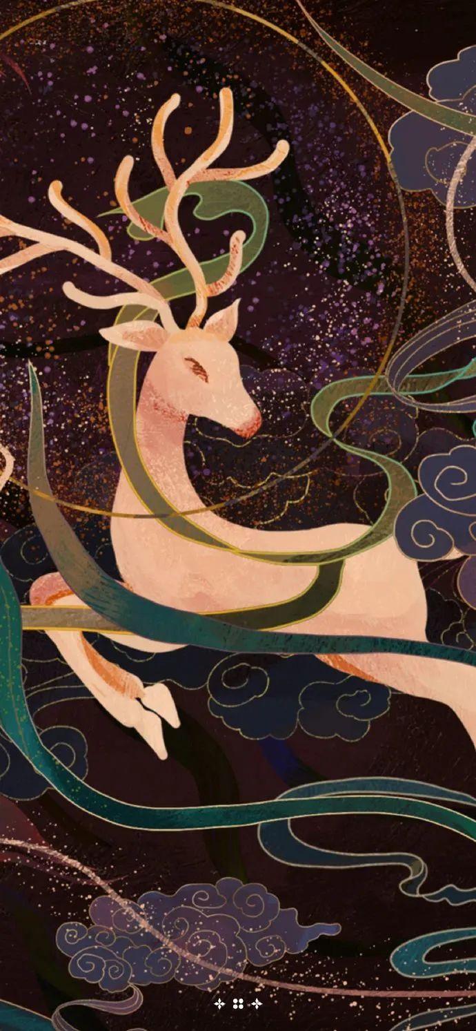 好运"九色鹿"全系列壁纸 - 知乎