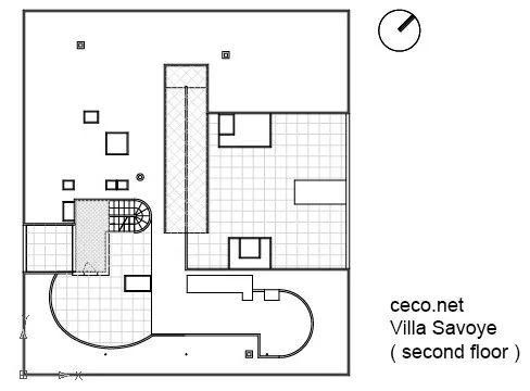 勒柯布西耶作品平面图图片