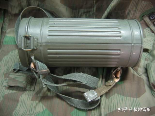 罕见珍品!二战德军第一版m38防毒面具