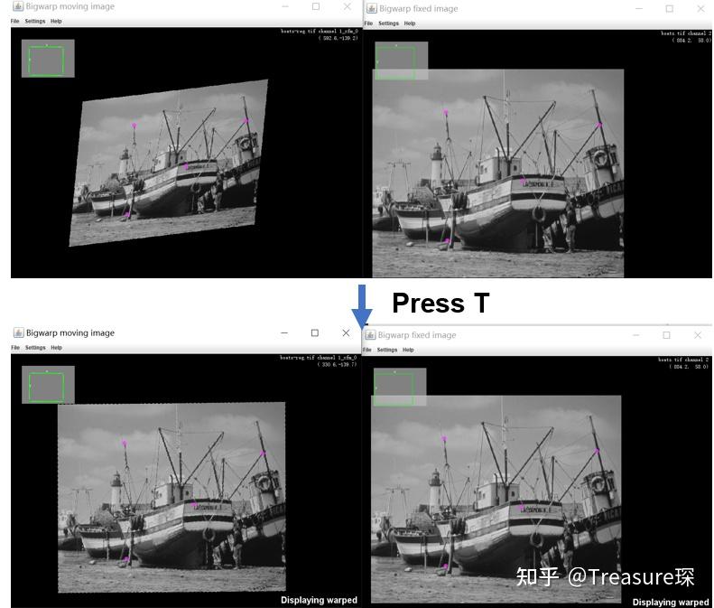 ImageJ实用教程——手动特征点配准（插件篇） - 知乎