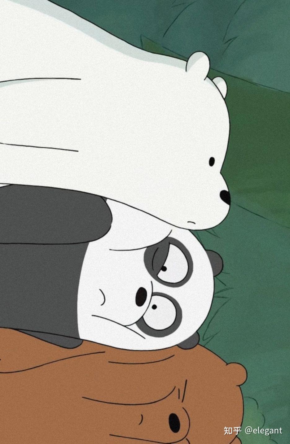 "咱们裸熊"壁纸 - 知乎