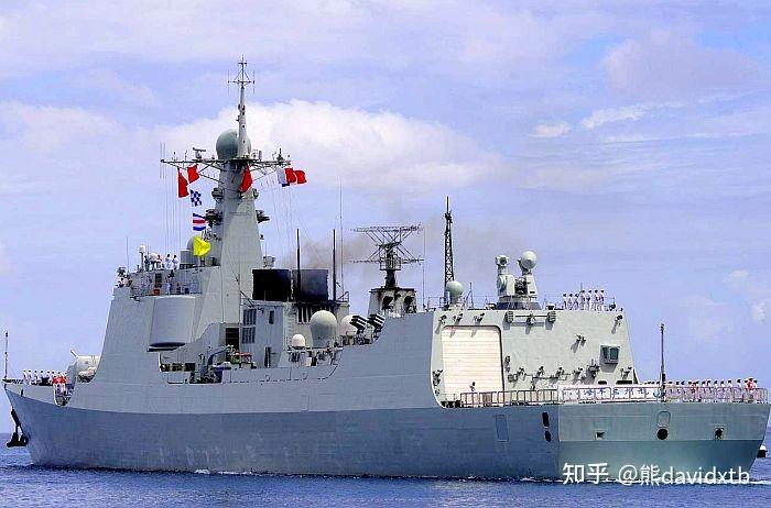 (上與下)中國海軍052c導彈驅逐艦首艦蘭州號(170).