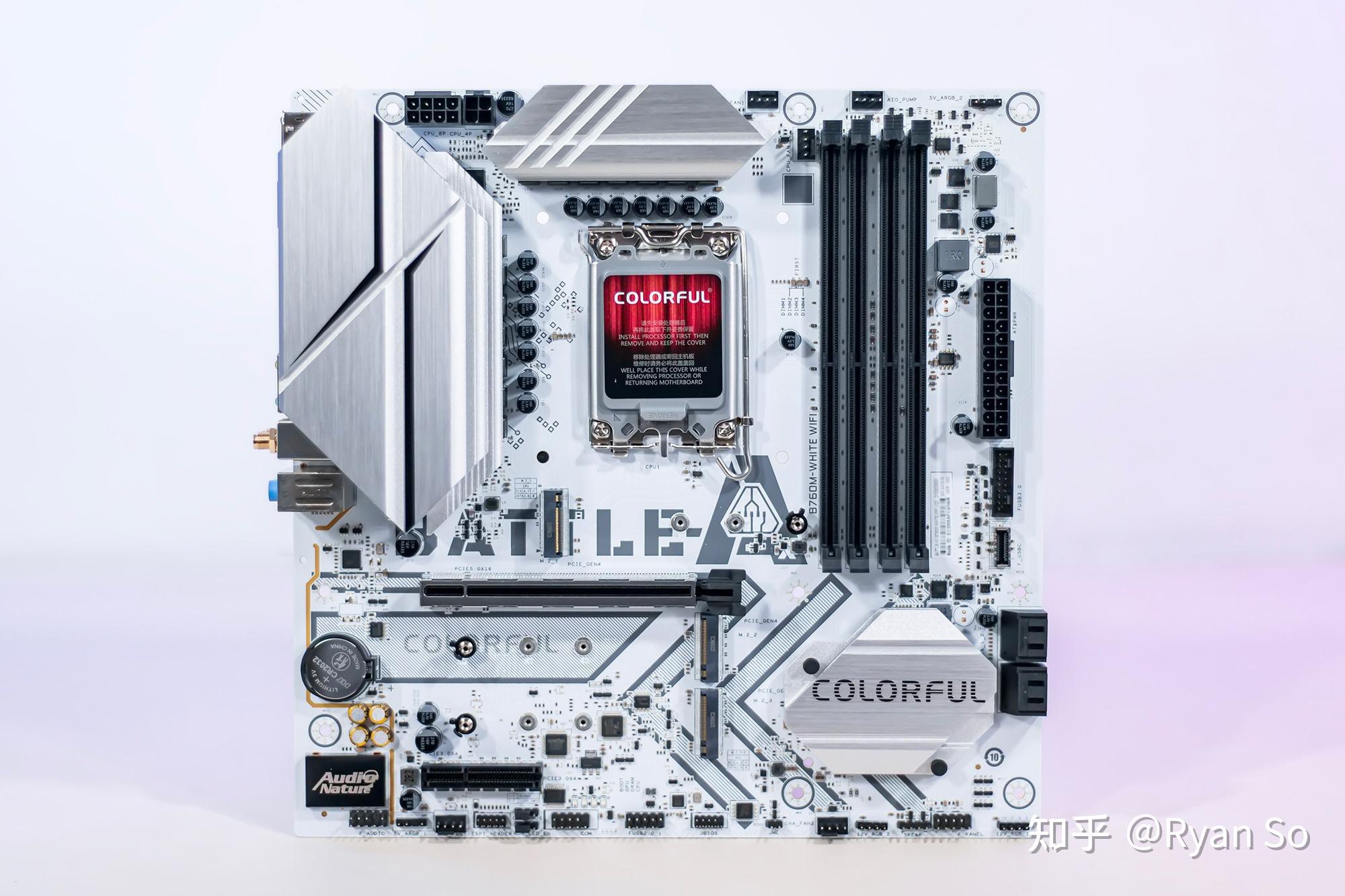 七彩虹战斧冰霜b760m主板装机展示:ddr4仍是低预算玩家合理选择