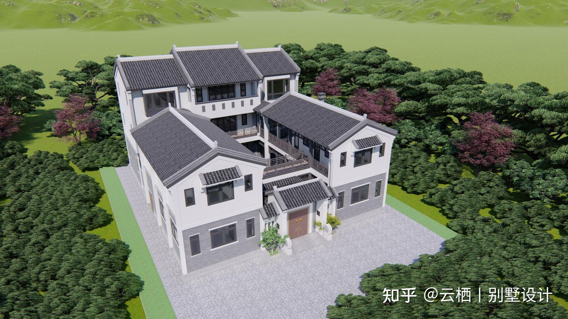 江西新余三层新中式合院 - 知乎