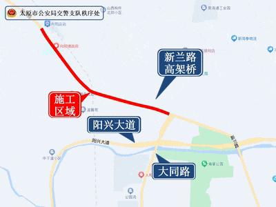 此次施工的路段為新蘭路(江向路——大同路)左半幅橋樑.