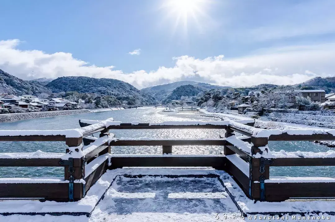 pic|instagram@furutanimunenobu站在宇治桥上可以欣赏宇治川的风景