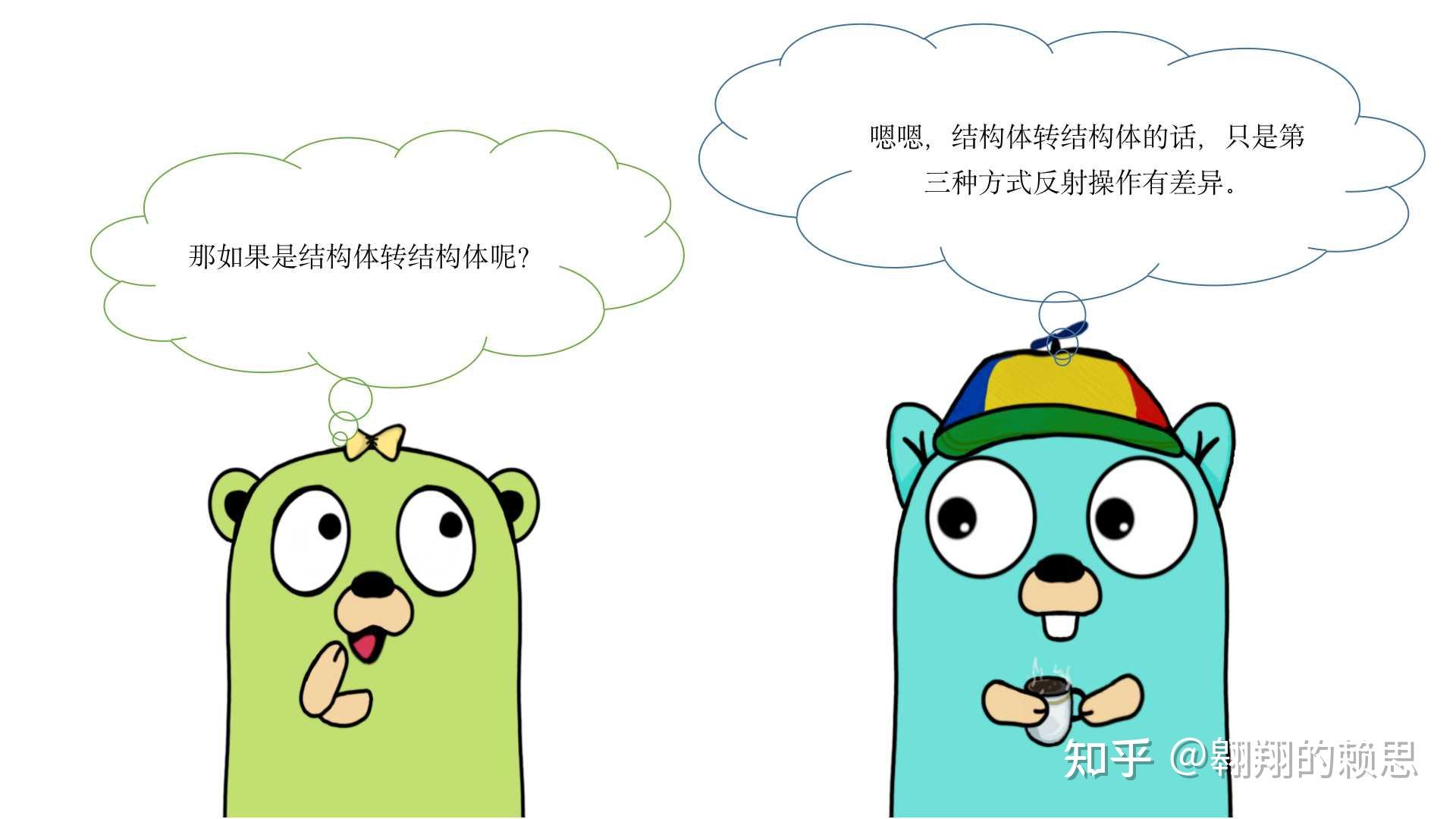 漫画go语言struct转map或其他结构体的各种方式及性能