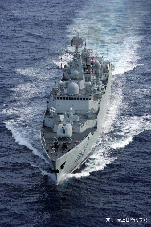 今日武器装备分享中国052b型驱逐舰