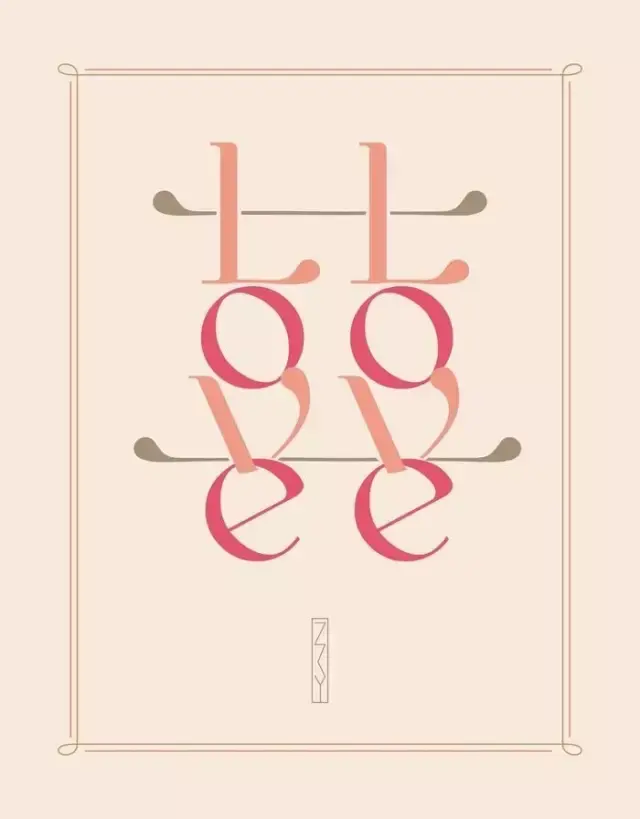 怎样用两人的名字做婚礼logo这波超全logo模板送给你